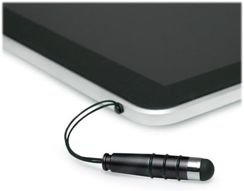 Poco M3 Stylus Pen, Boxwave® [מיני חרט קיבולי] קצה גומי קטן קצה קיבולי עט לפוקו M3 - סילון שחור